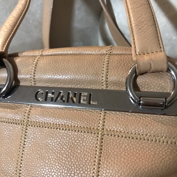 Chanel Chocolate Bar Stitch Mini Boston Bag - Picture 2 of 8